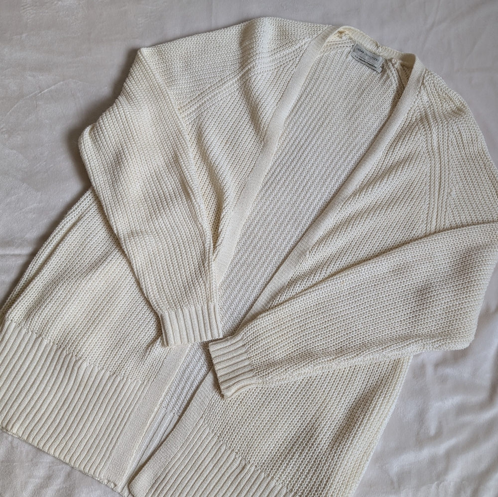 Urban Outfitters Knit Cream Cardigan, Size S